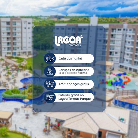Lagoa Ecotowers Resort - Lagoa Oficial Caldas Novas Eksteriør billede